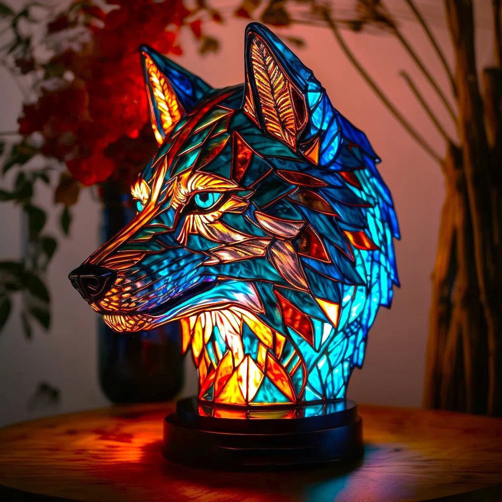 Bo | Okouzlující lampa ve tvaru vlka